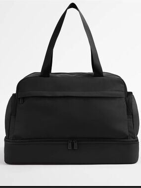 AWAY Black Travel Duffle Bag